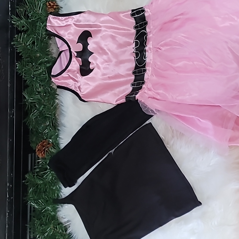 Bat woman dress, Capri, and cami